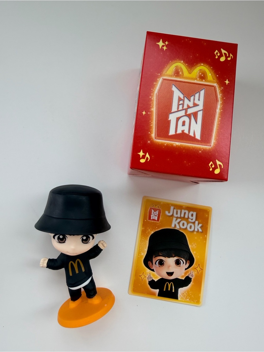 Tiny tan Jung Kook- BTS x McDonald’s